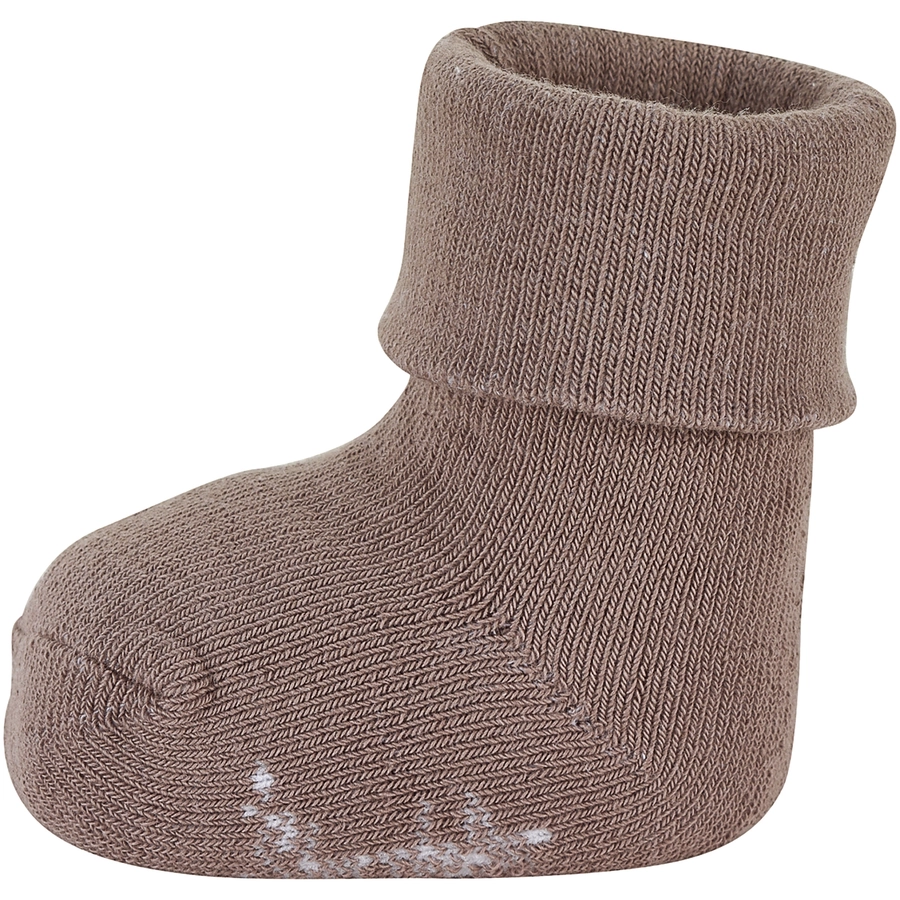Sterntaler GOTS Baby-Söckchen Ringel, 3er-Pack braun