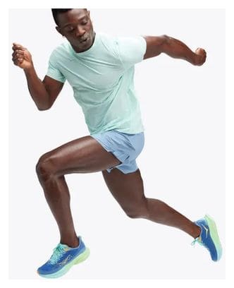 Maillot manches courtes Hoka Airolite Run Bleu Homme