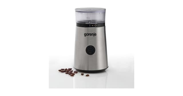 Gorenje kaffekværn SMK150E 150 W, Kaffebønner kapacitet 60 g, Låg sikkerhedsafbryder, Rustfrit stål