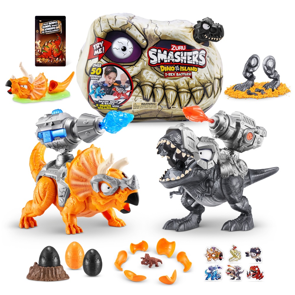 Smashers Dino Island T-Rex Spielset von Zuru