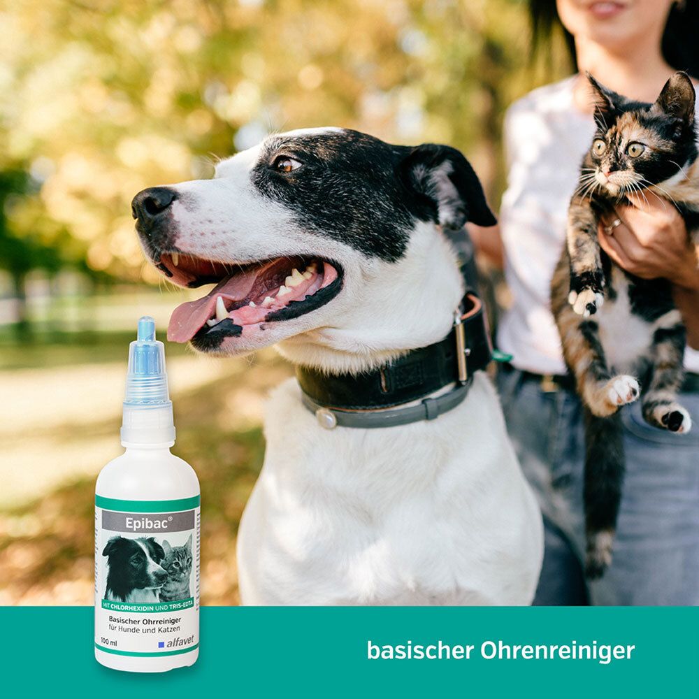 Epibac® Ohrenreiniger für Hunde und Katzen