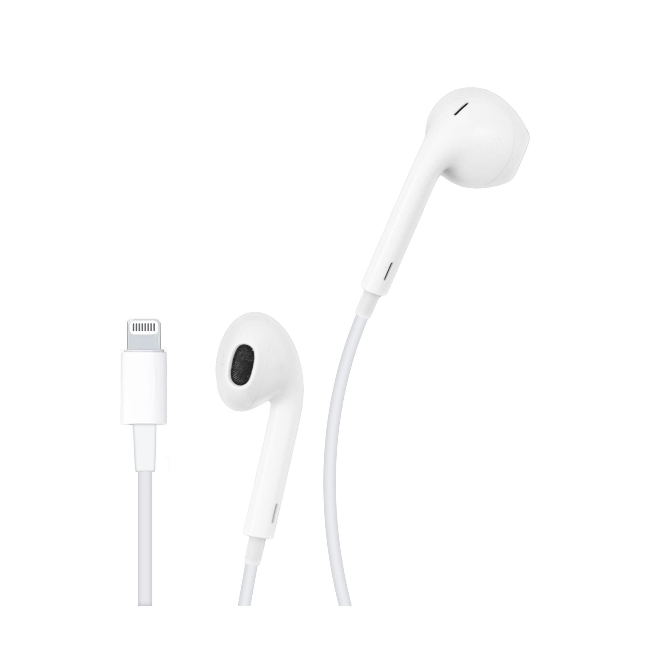 EarPods Kopfhörer Headset mit Lightning Connector (MMTN2ZM/A) - Weiss
