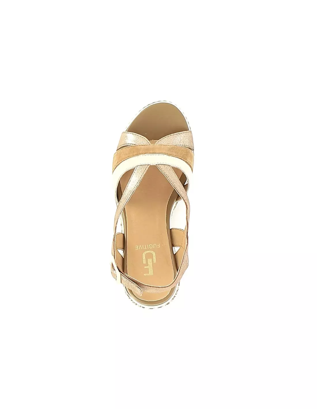 FUGITIVE IZOU - Sandales & nu-pieds Camel