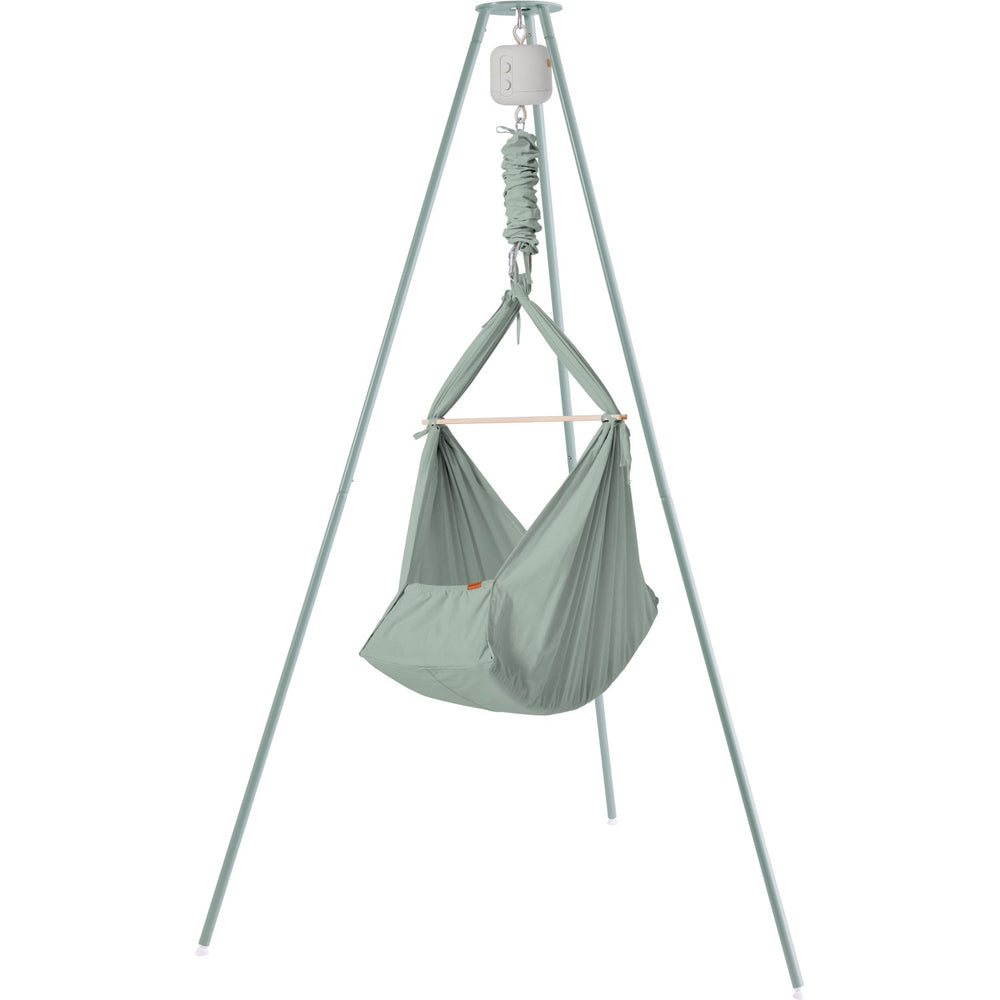 Køb MEMBANTU Sage Green Organic Baby Slyngevugge Basic