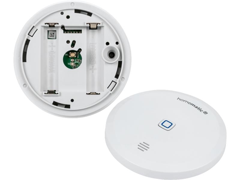 Homematic IP Smart Home Funk-Wassersensor Mit integrierter Siriene – HmIP-SWD