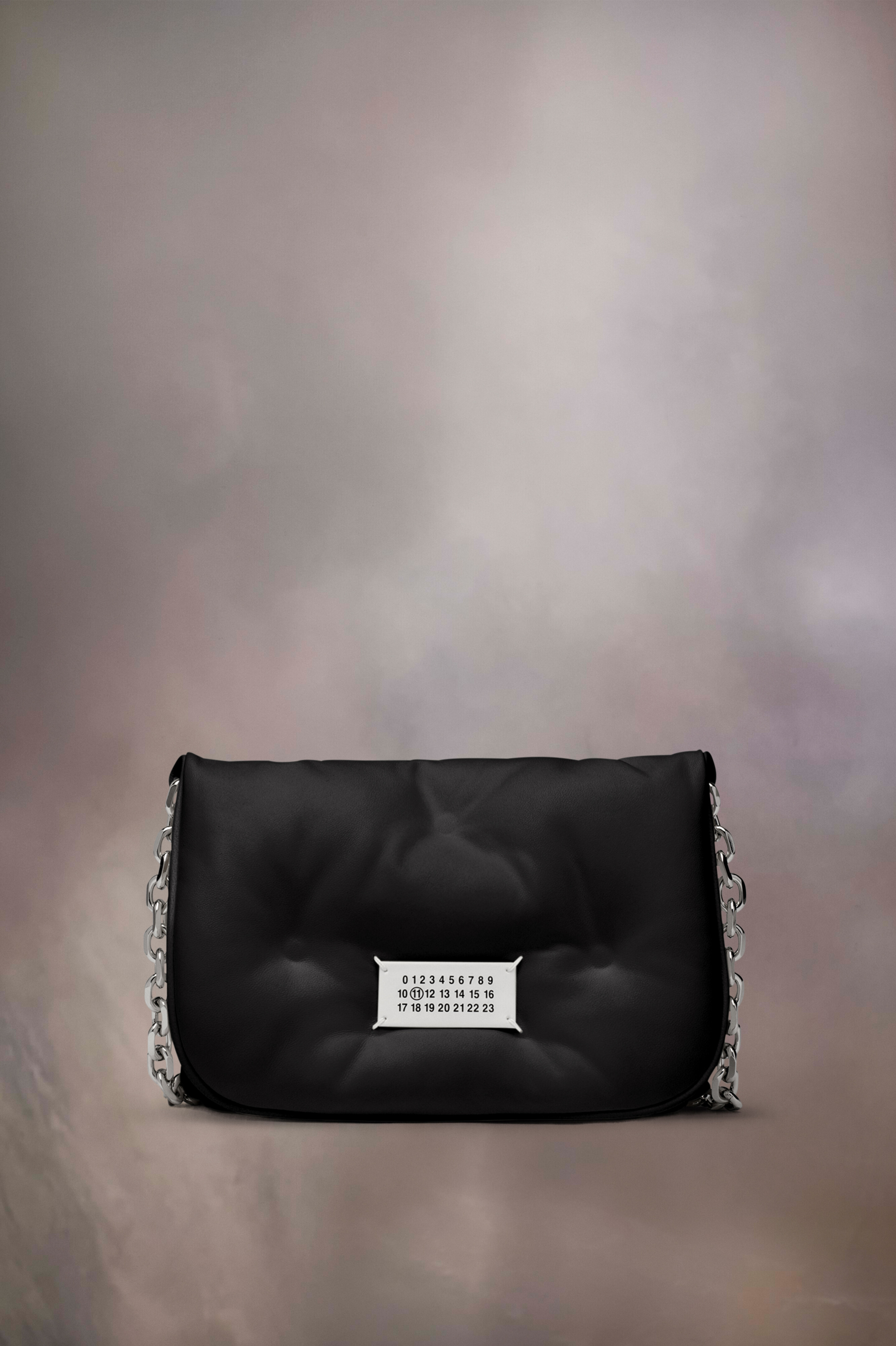 Sac Glam Slam Flap Small Noir