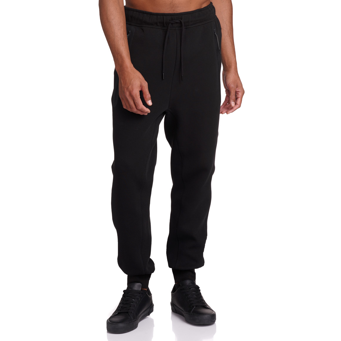 VanVaan Herren Jogginghose mit Zippertaschen schwarz