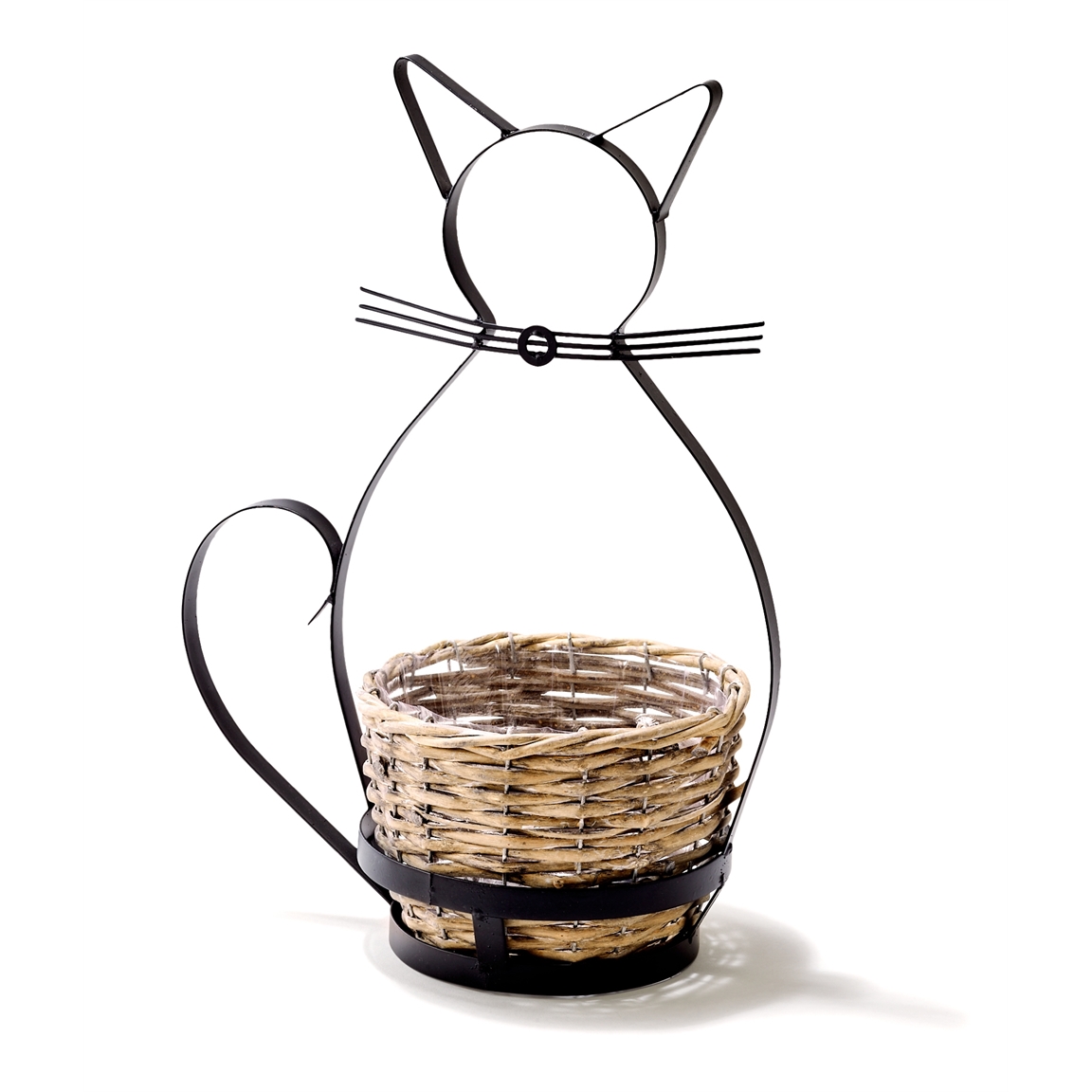 Porte plante chat