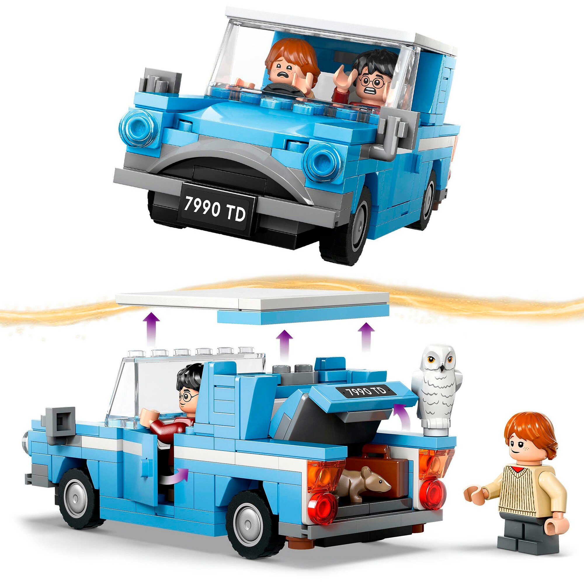 LEGO Konstruktionsspielzeug Harry Potter Fliegender Ford Anglia