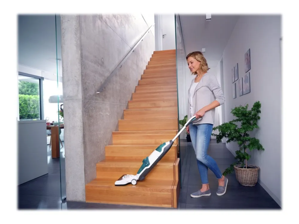 LEIFHEIT Regulus Aqua PowerVac, wet and dry vacuum cleaner (white / turquoise)