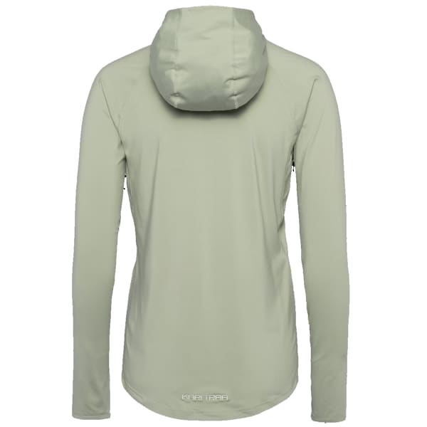 T-shirt running KARI TRAA SANNE SUNSHIRT LIGHT DUSTY GREEN