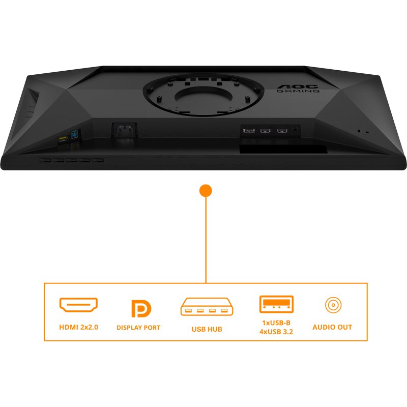 AOC G4 25G4SXU écran plat de PC 62,2 cm (24.5