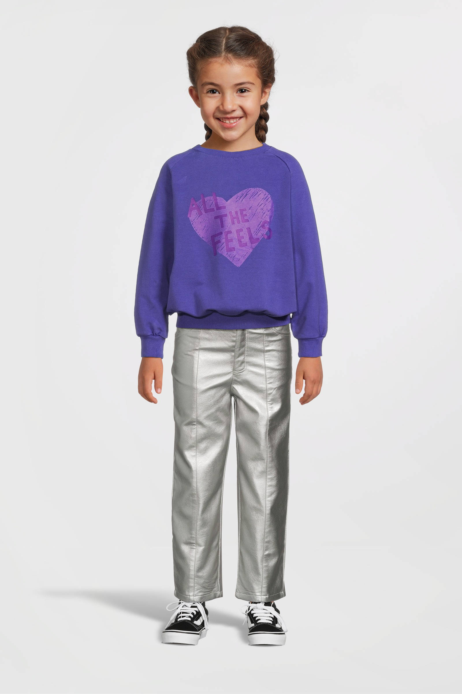 Your Wishes sweater paars