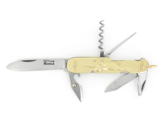 Chasseur - Chien - 6 Pièces Couteau de poche par Coursolle
