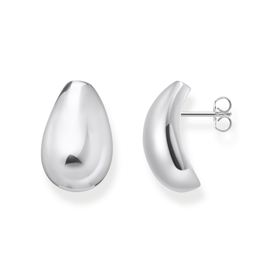 Thomas Sabo Hoop Earrings Ohrringe Teardrop-Form Silber