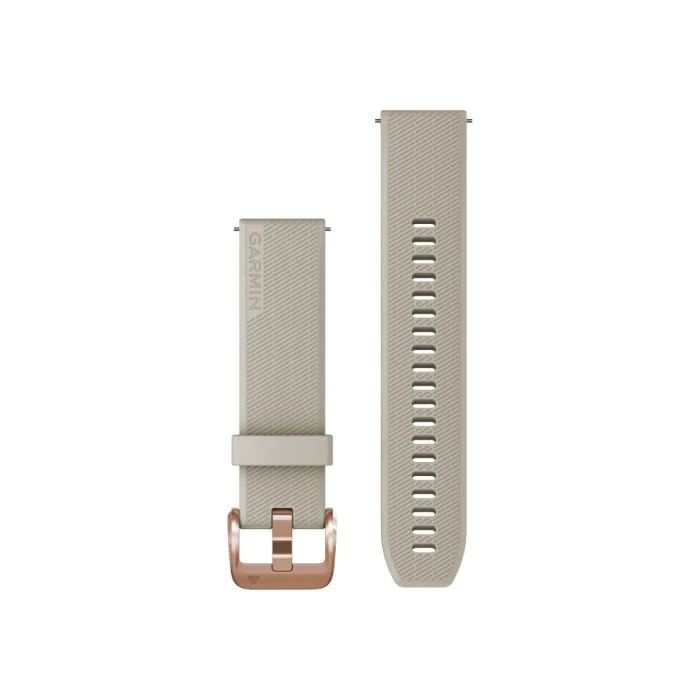 Garmin Unisex Tilbehør til ure/armbånd Quick Release 20 mm Strap (Silicone) Brun