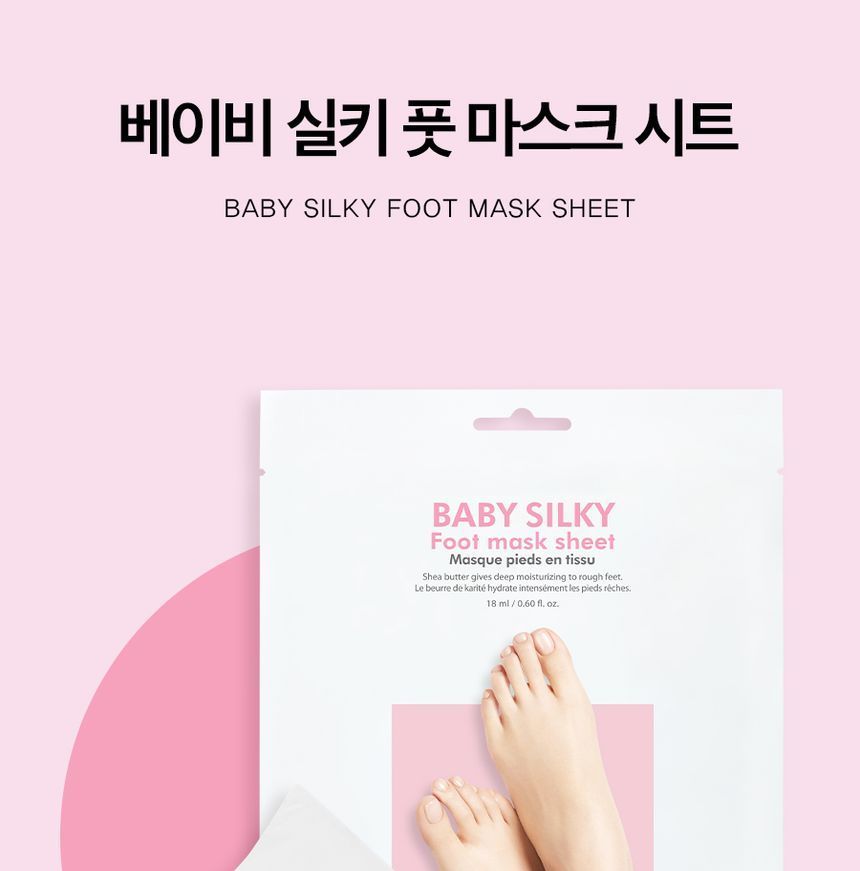 HOLIKA HOLIKA - Baby zijdezachte voetmaskerset (5 stuks)