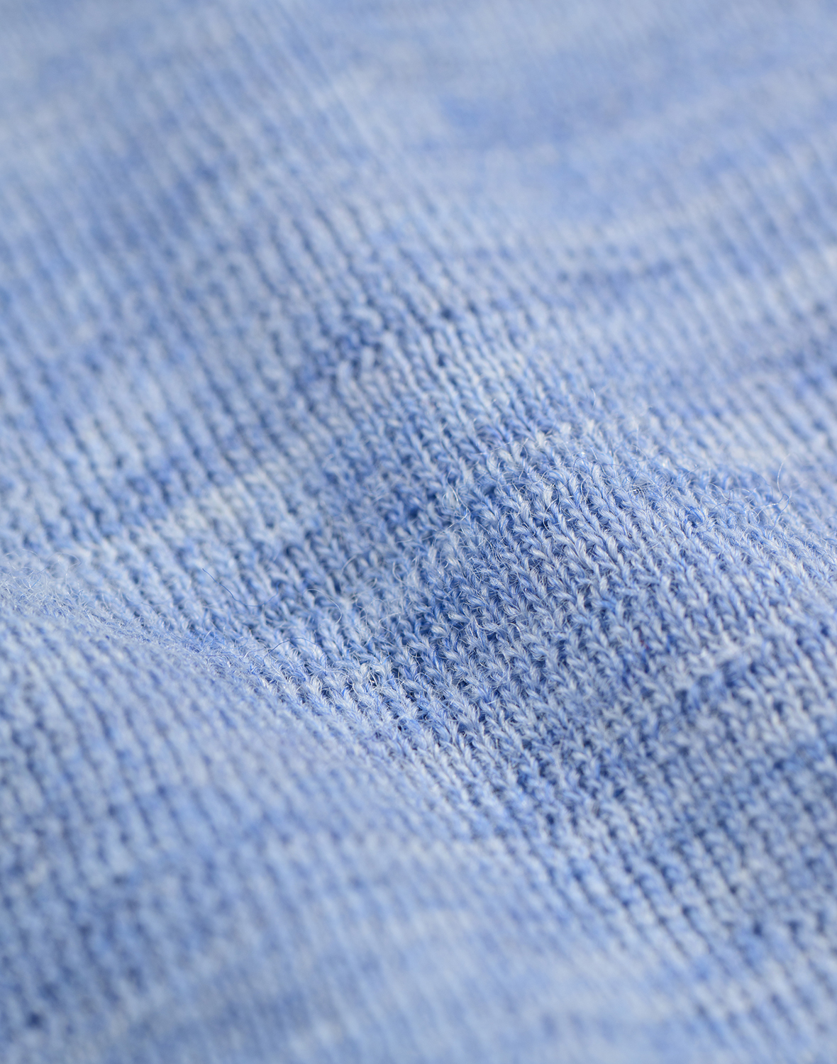 Shirt van merinowol voor baby's in Marineblauw