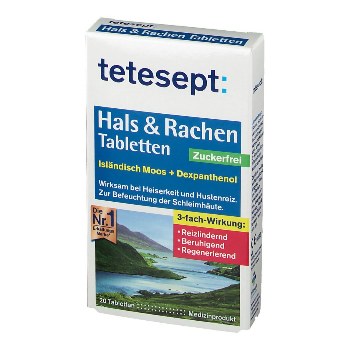 tetesept® Hals & Rachen Tabletten Zuckerfrei