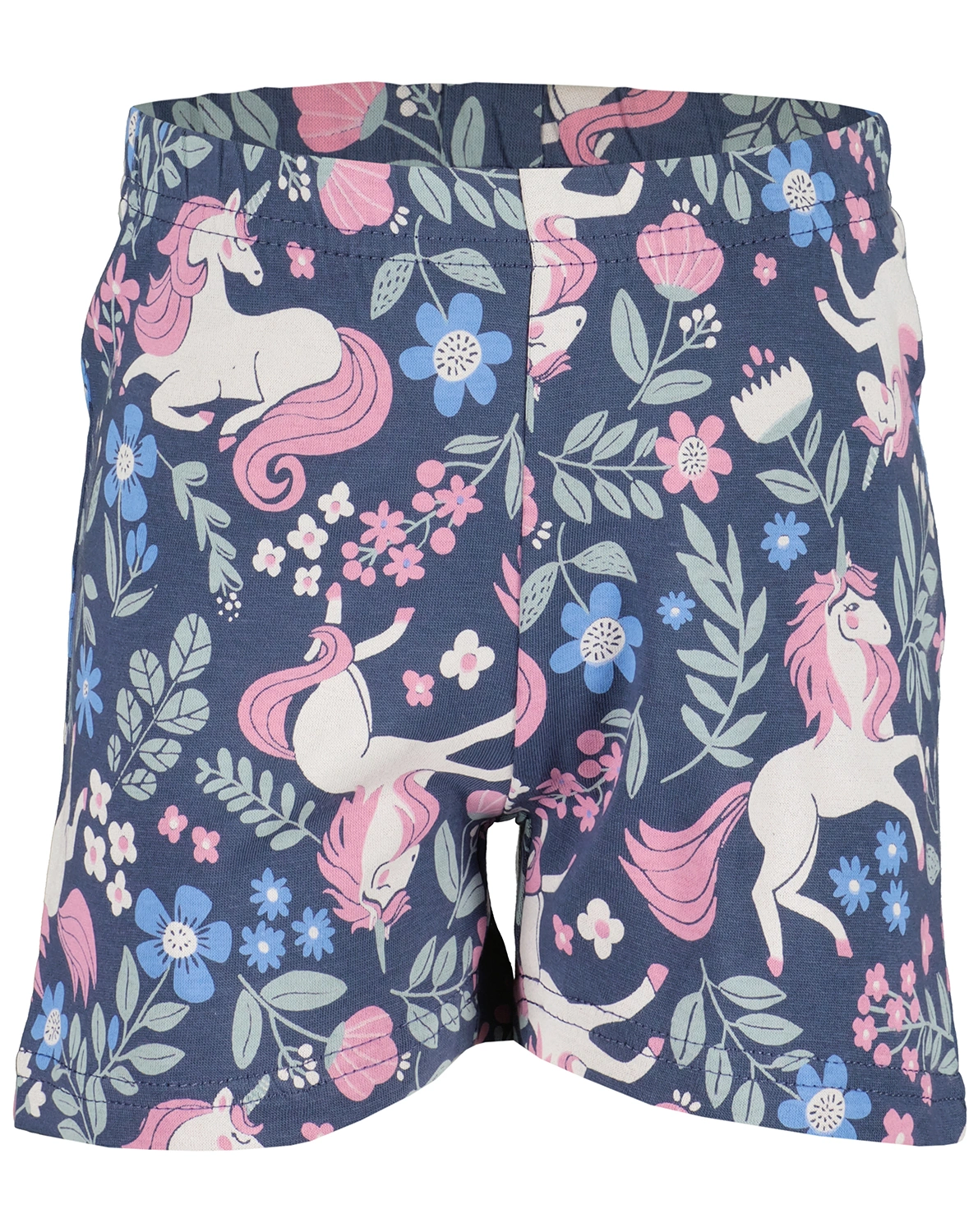 Schlafanzug UNICORN MAGIC kurz in blau