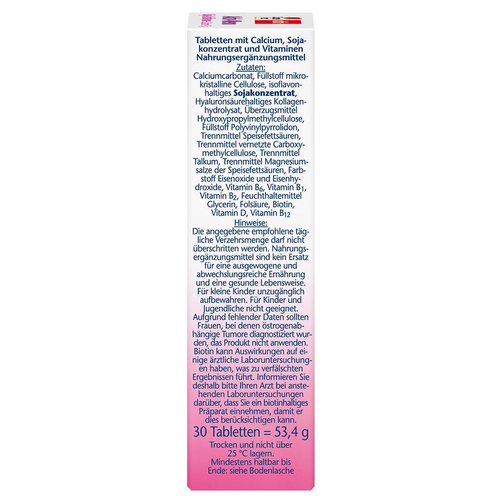Doppelherz® aktiv Aktiv-Meno Soja-Isoflavone + Calcium + D3 Tabletten