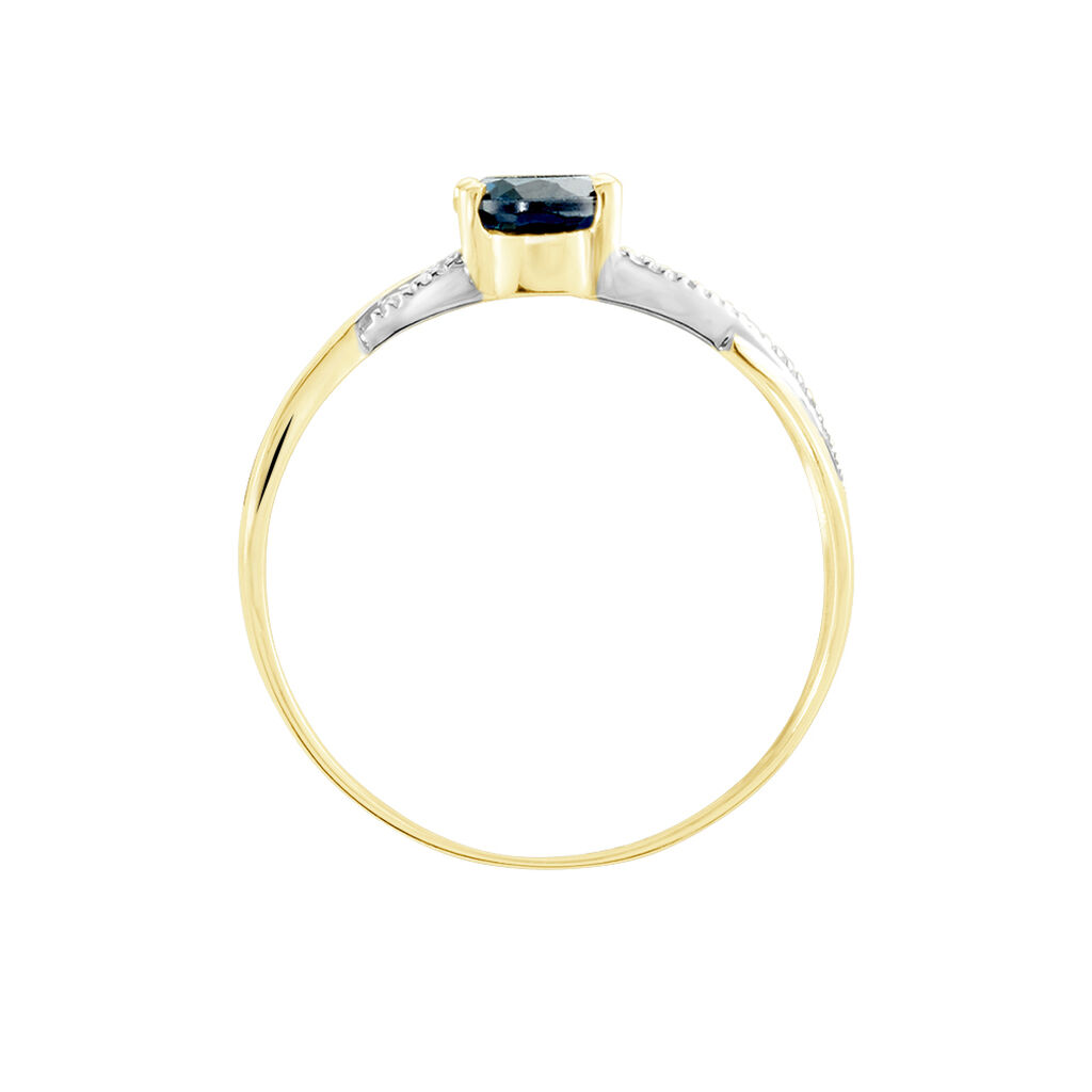 Bague Or Jaune Candice Topaze
