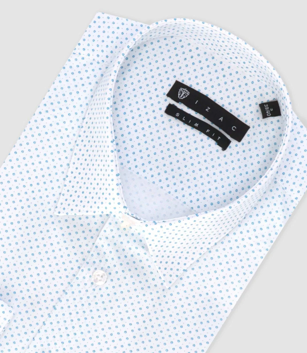 Chemise ville bleu 