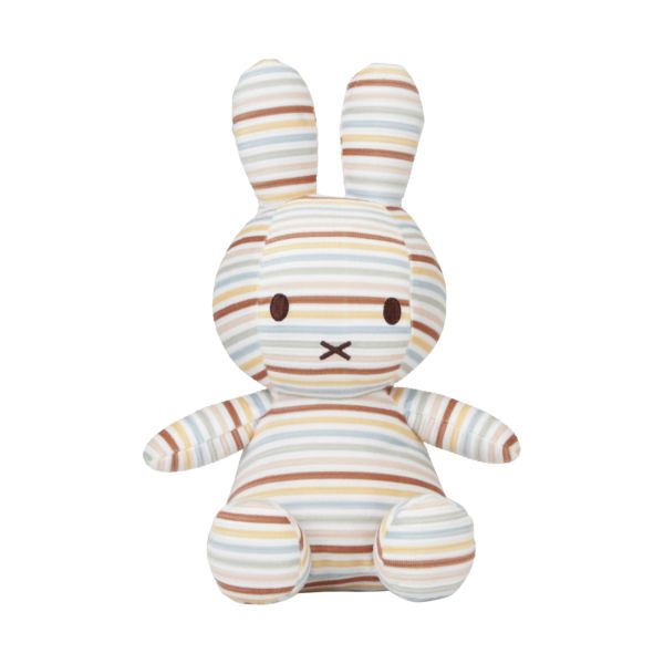 Nijntje Vintage Sunny Stripes All Over Knuffel 35 cm