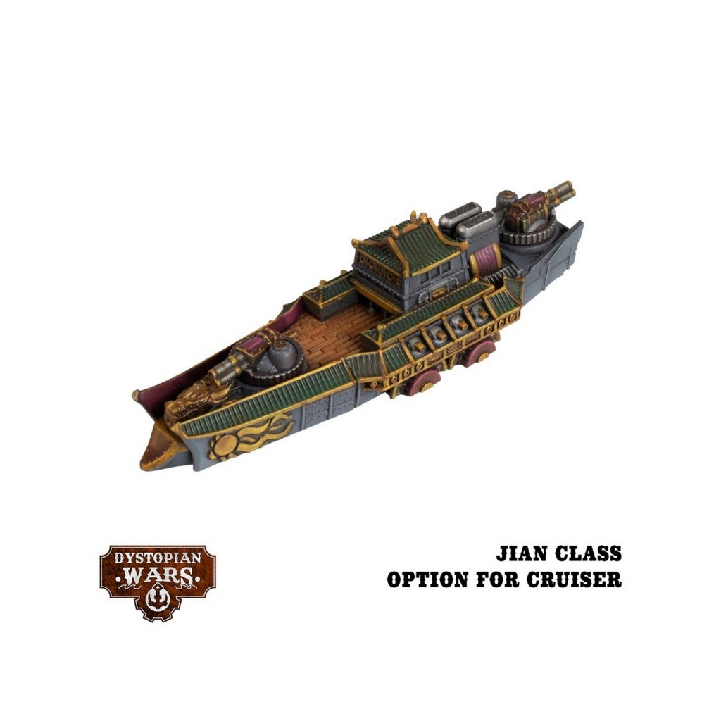 Dystopian Wars: Heilong Battlefleet Set