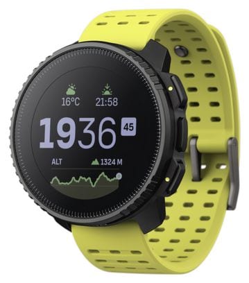 Montre GPS Suunto Vertical Black Lime - Jaune fluo