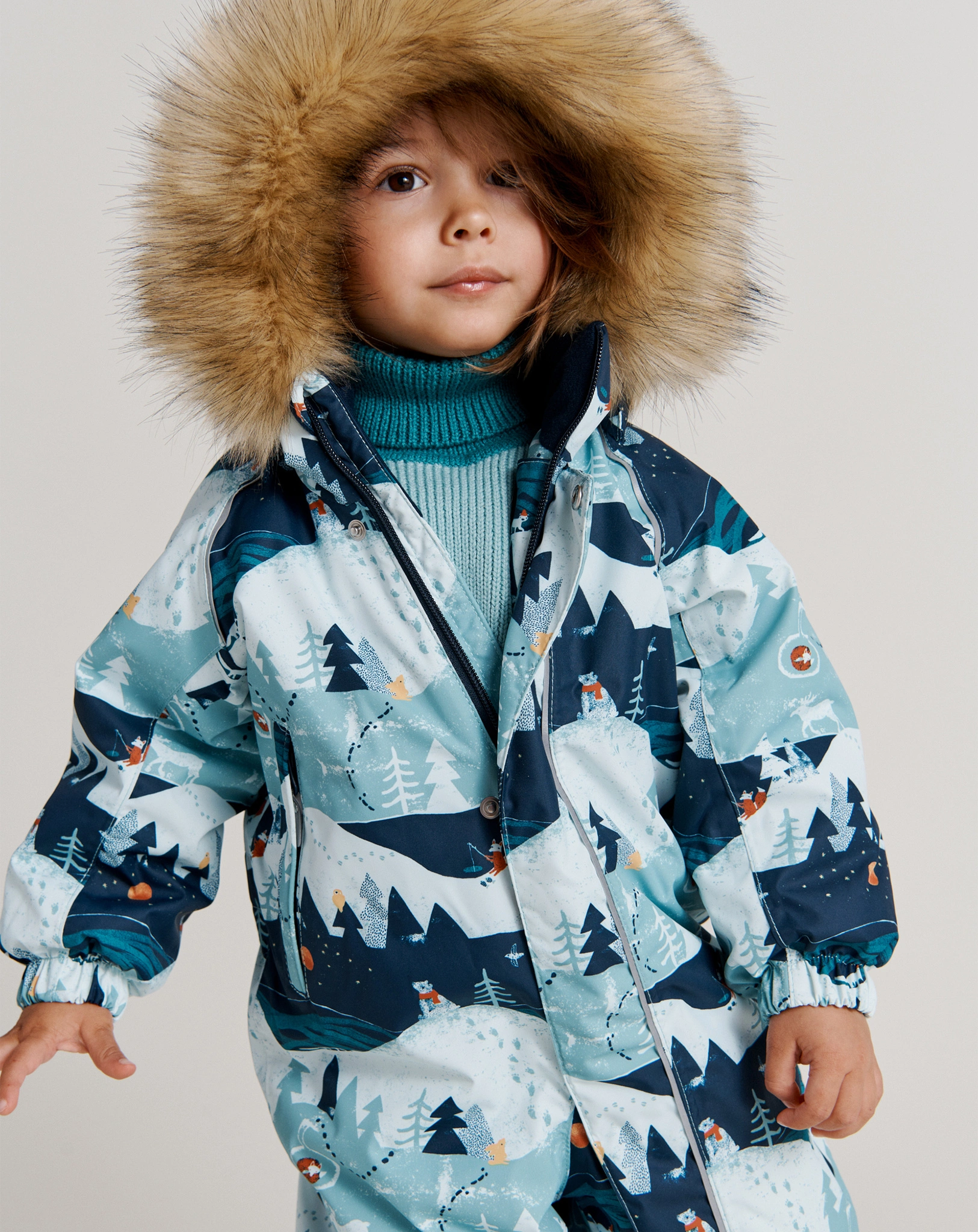 Reimatec® Schneeanzug LAPPI WINTER in cold mint