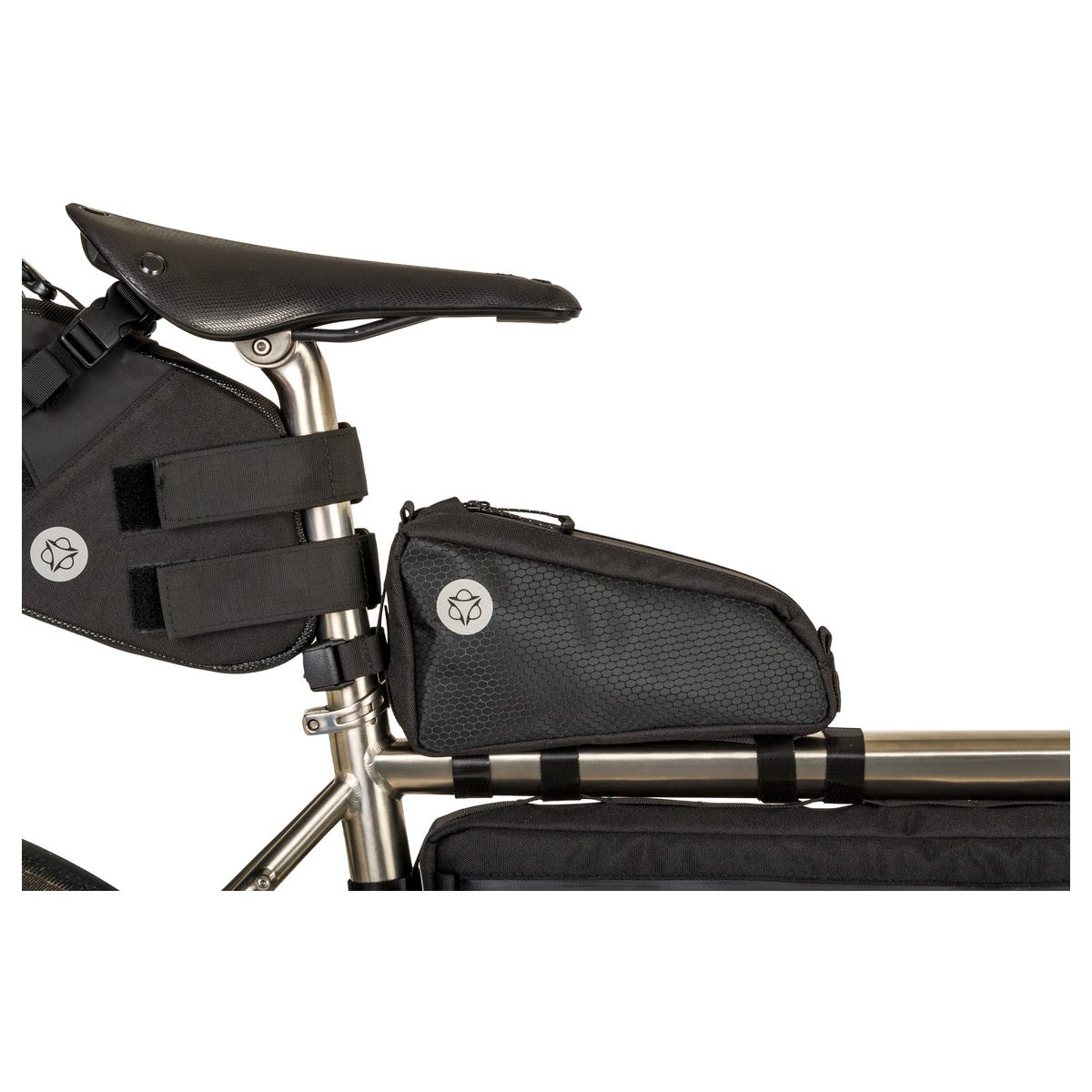 AGU Venture Top-Tube frametas - Black