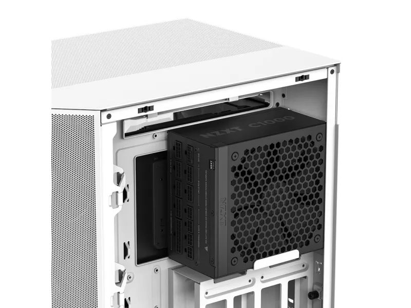 NZXT C-Series C1000 - Strømforsyning (intern) - ATX12V 3.1/ EPS12V 2.92 - 80 PLUS Gold - AC 100-240 V - 1000 Watt - aktiv PFC - Europa - mat sort