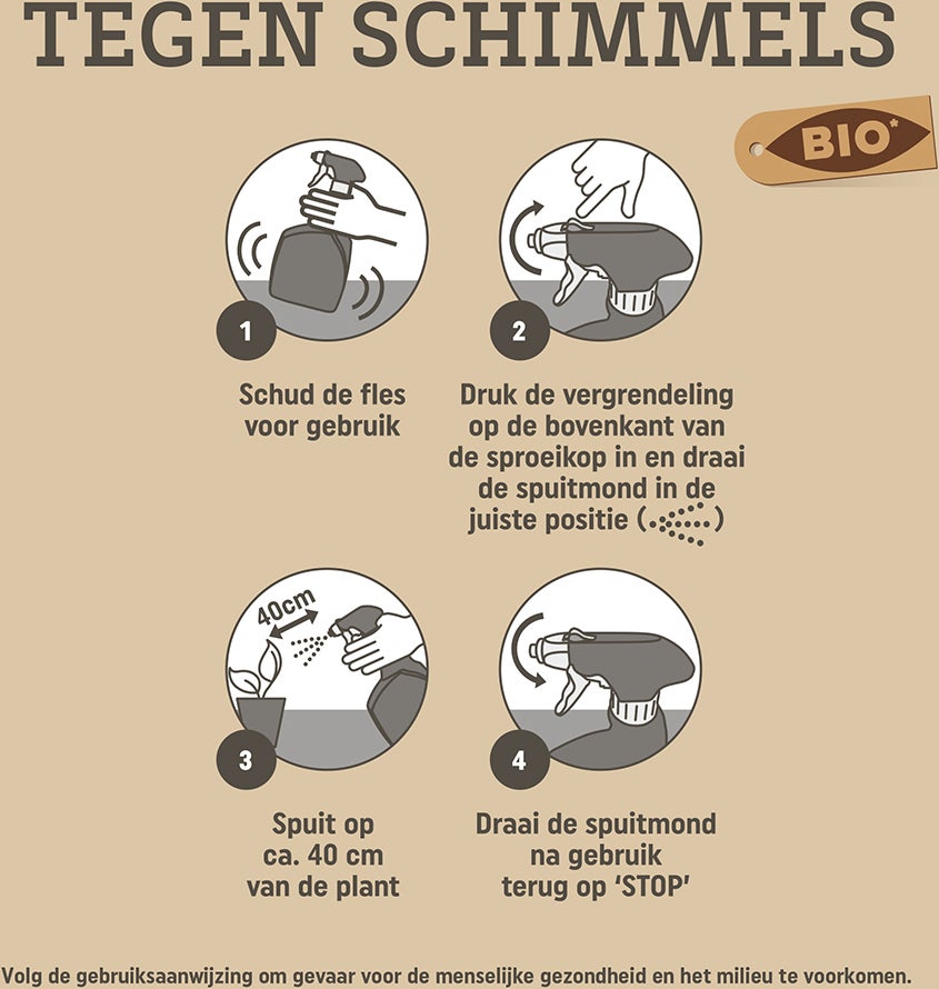 Pokon Bio Tegen Schimmels Spray 800 ml