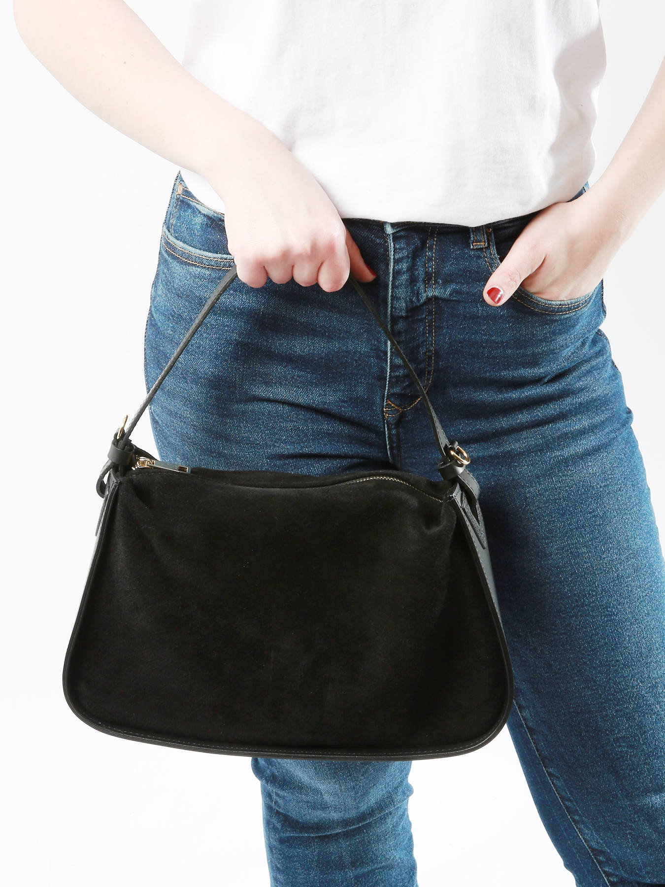 Sac port paule Mirage cuir velvet MILANO