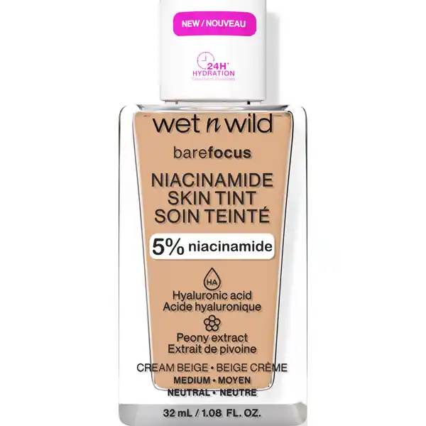 bare Focus Niacinamide Skin Tint Cream Beige