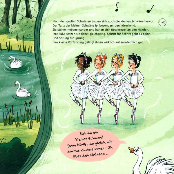 Annette Betz Verlag Schwanensee Musikbilderbuch