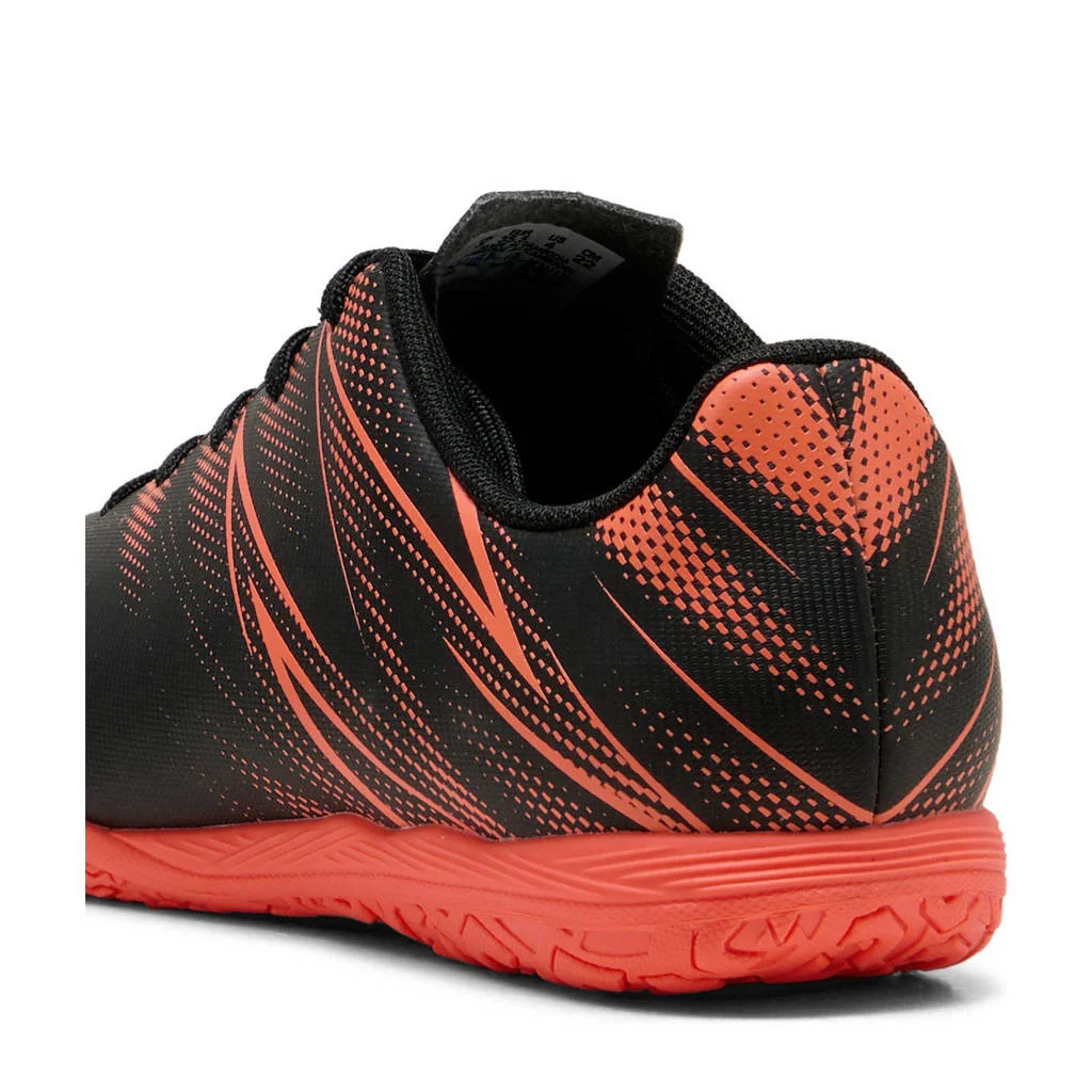 Puma Attacanto IT Jrzaalsportschoenen zwart/rood