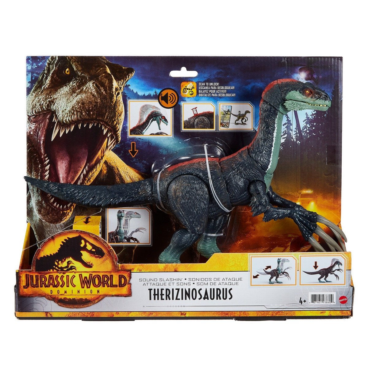 Figurine Dinosaure Therizinosaurus Jurassic World