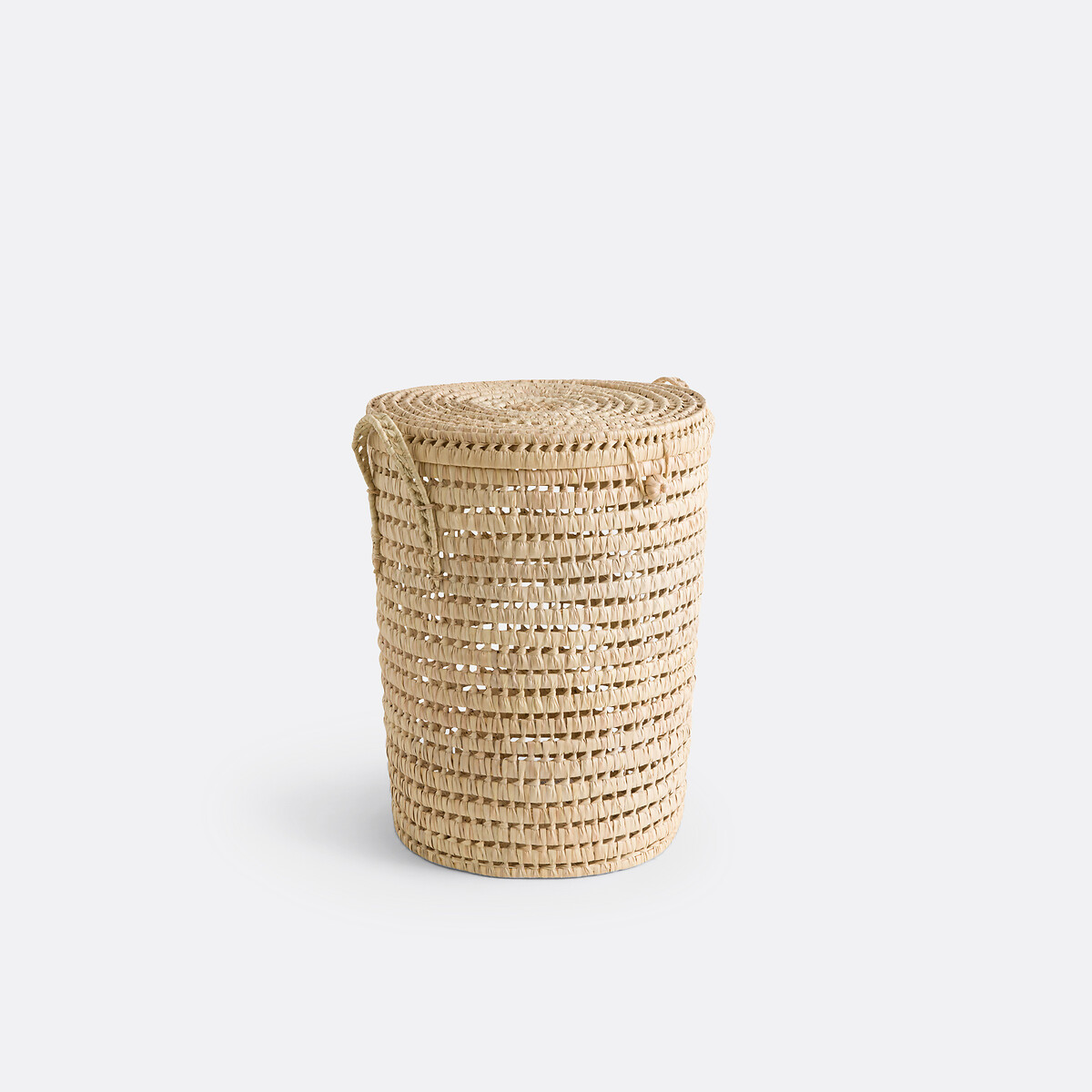 LA REDOUTE INTERIEURS<br>Cesto em forma de concha feito de folhas de palmeira, Ghada