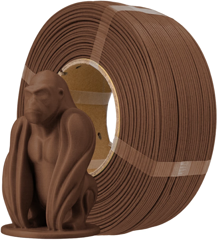AzureFilm  Refill LumberLay Cork, 1,75 mm / 750 g    PLA Filament mit recyceltem Holz in Cork