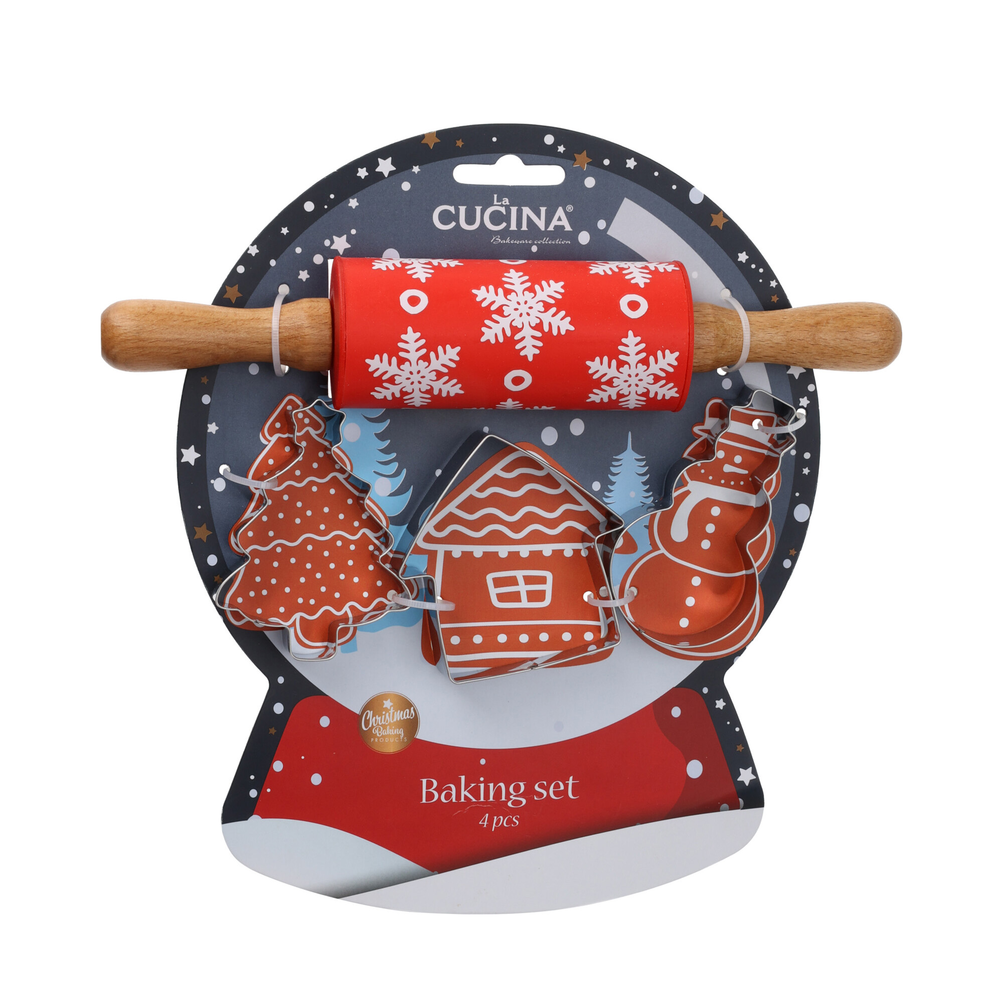 Backset Weihnachten 4-teilig
