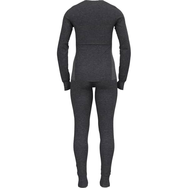 Ensemble thermique ODLO ACTIVE WARM ECO SPECIAL SET W DARK GREY MELANGE/GREY MELANGE
