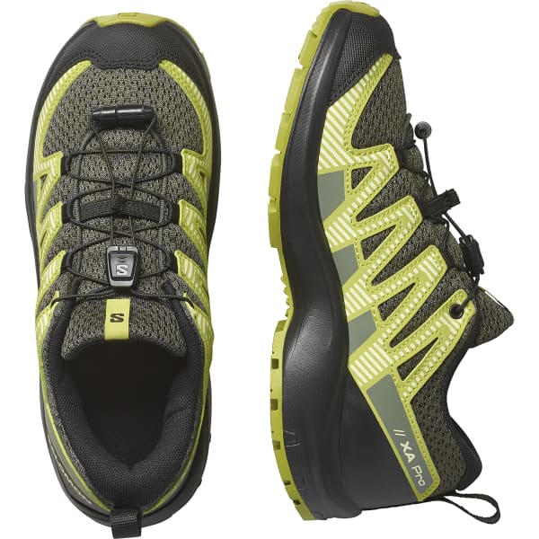 Chaussure trail SALOMON XA PRO V8 J URBAN CHIC/BLACK/DARK CITRON