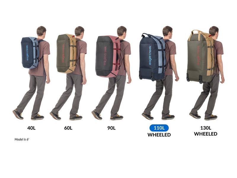 eagle creek Duffle Bag Cargo Hauler Wheeled 110 l Grau Wasserabweisender Dufflebag