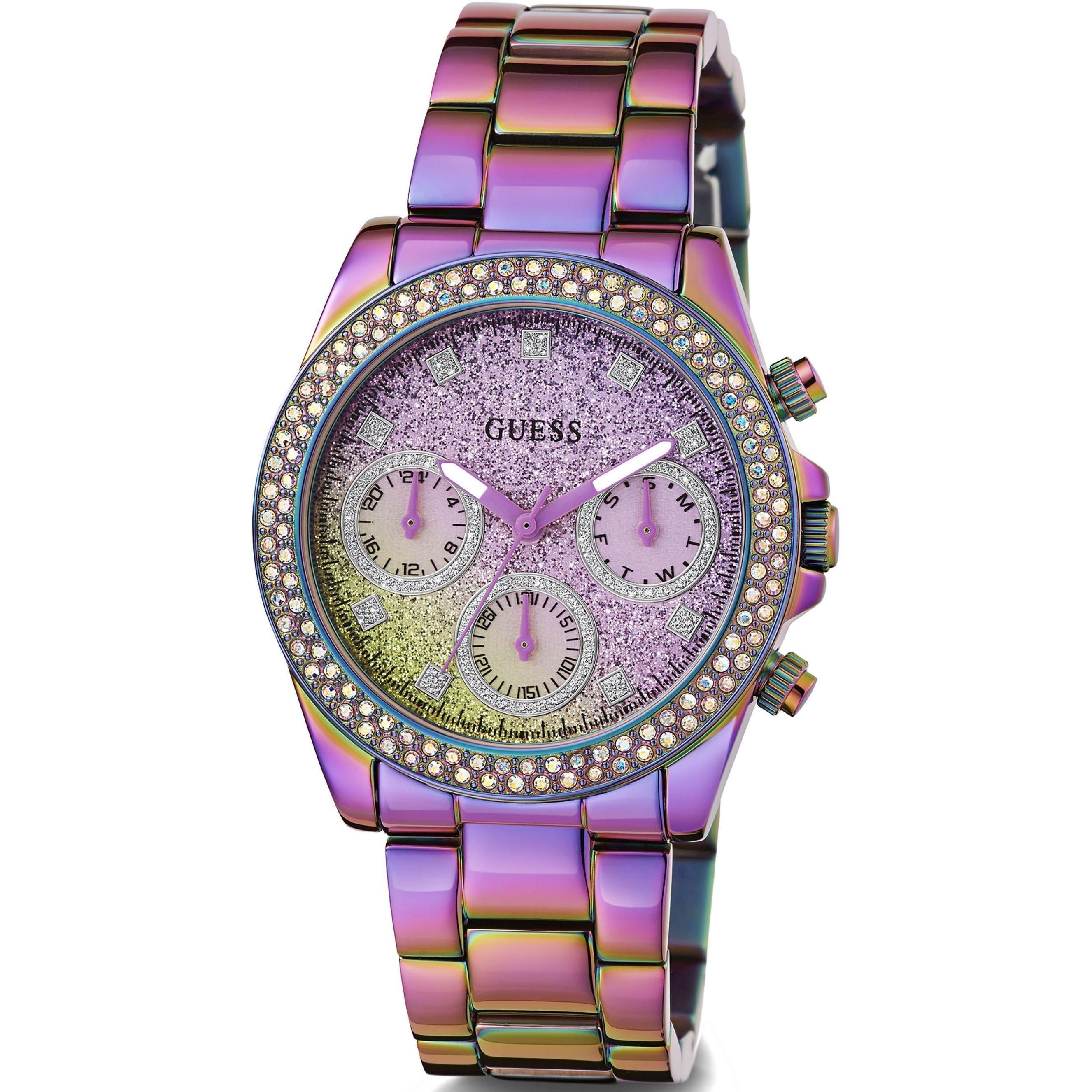 Guess Sol Stainless Steel Fashion Analogue Quartz Watch