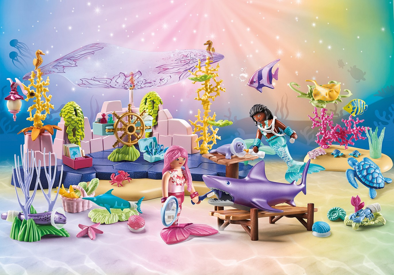 Playmobil - Havdyrenes pleje af havfruerne (71499)