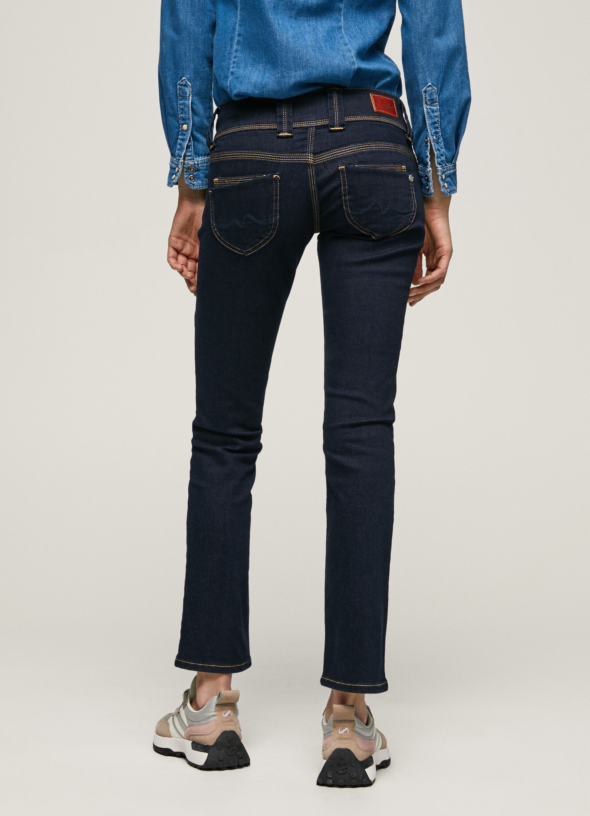 JEANS VENUS FIT REGULAR TIRO BAJO - denim