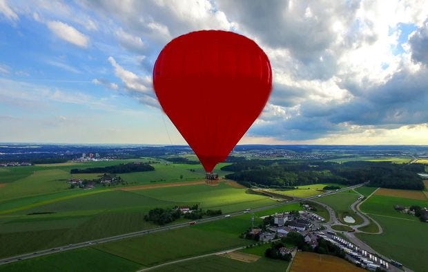 Ballonfahrt in Augsburg als Geschenkidee