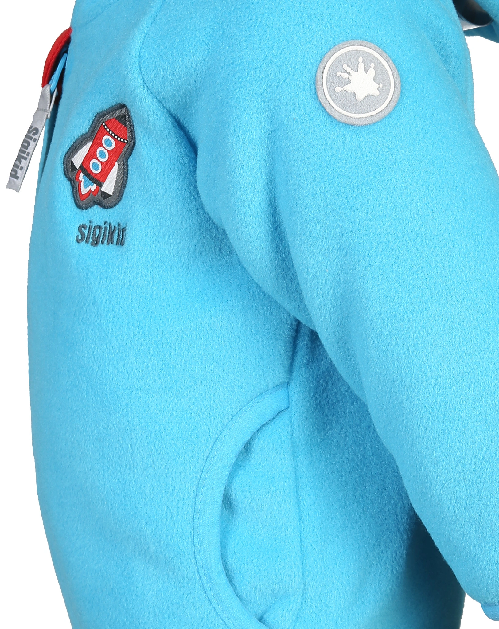 Fleecejacke SPKids in aqua